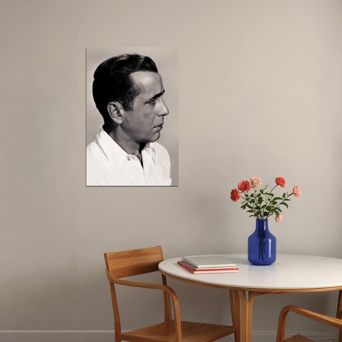 Humphrey Bogart Artist American Actress Poster Wall Art Print Home Wall Decor - xonomax