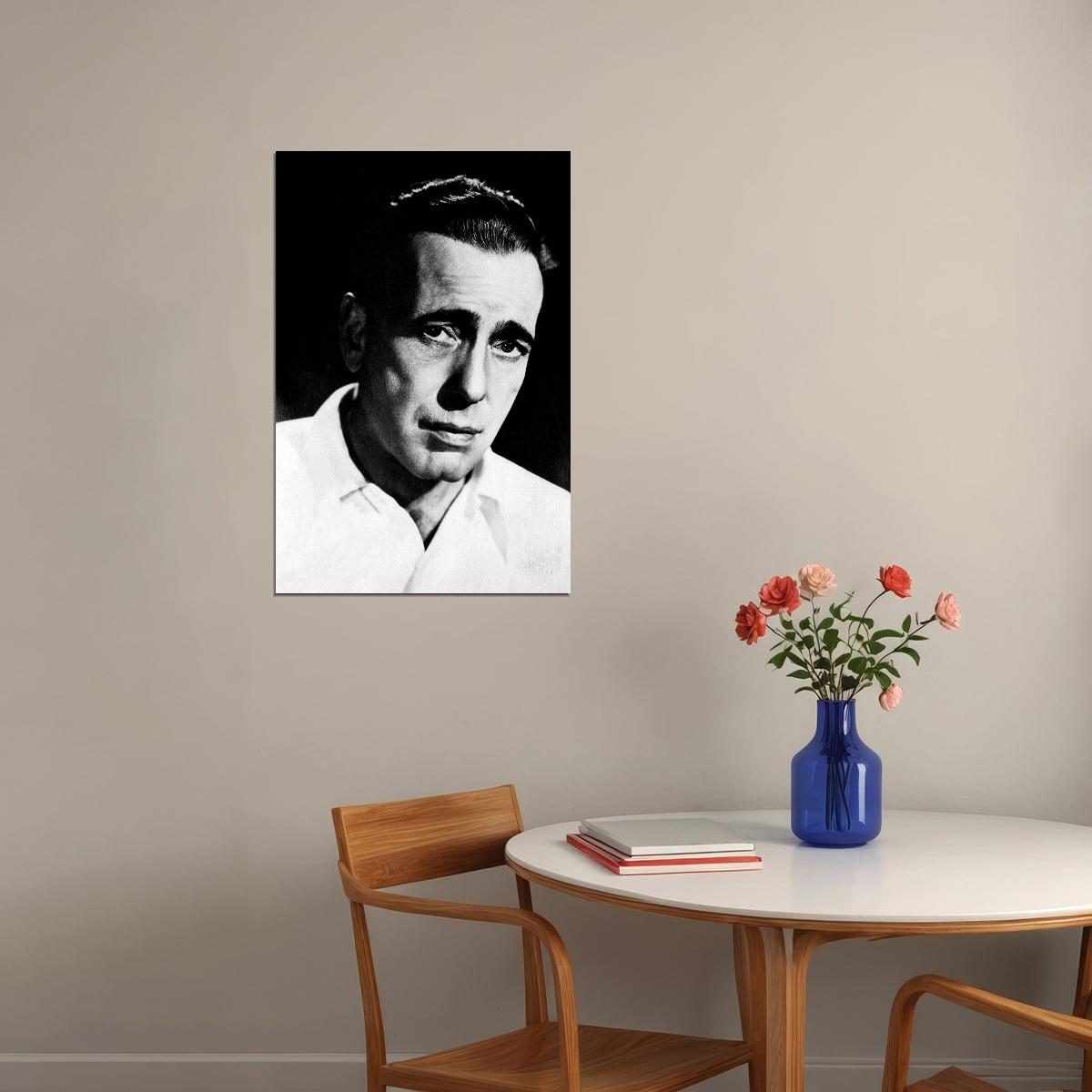 Humphrey Bogart American Actress Poster Wall Art Print Home Wall Decor - xonomax