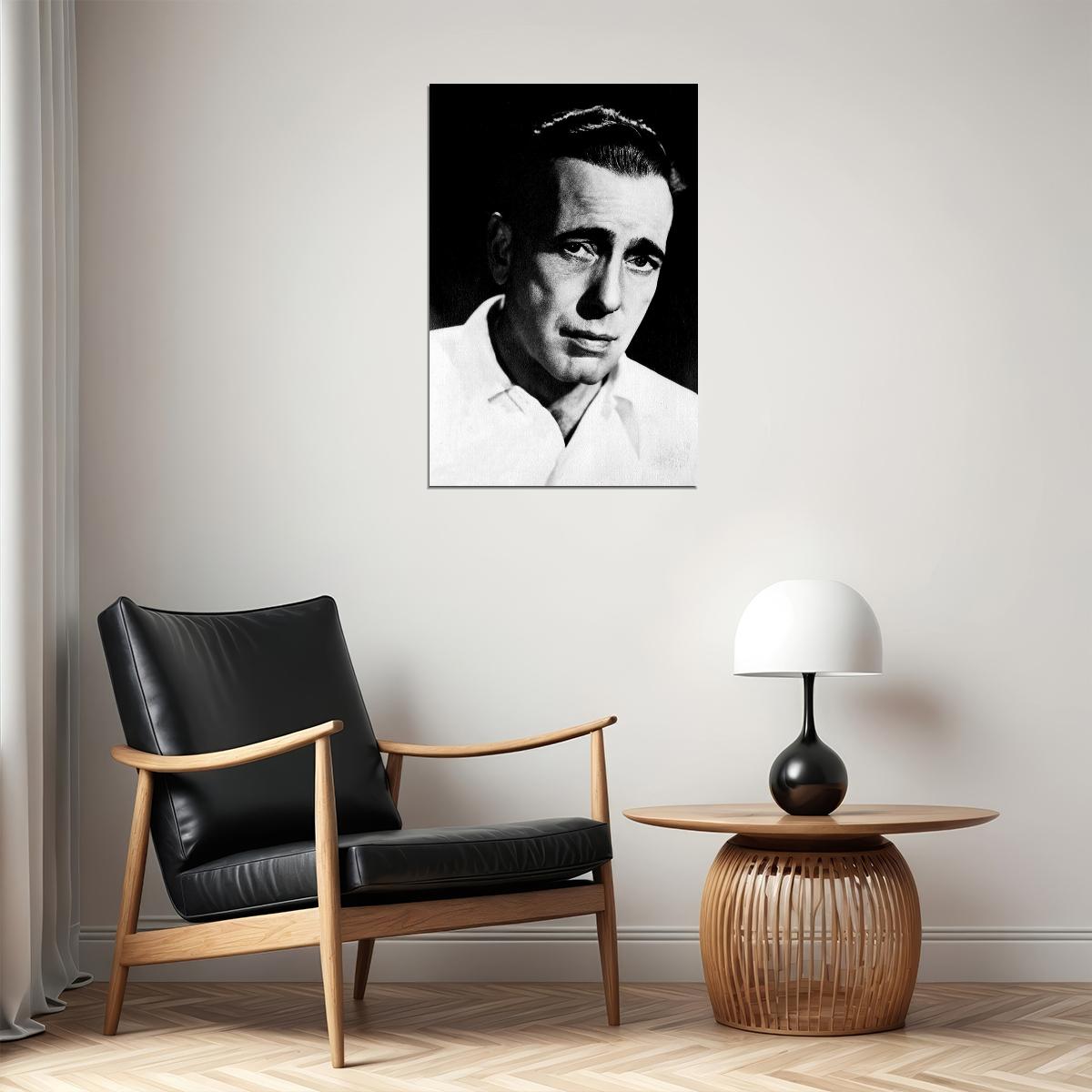 Humphrey Bogart American Actress Poster Wall Art Print Home Wall Decor - xonomax