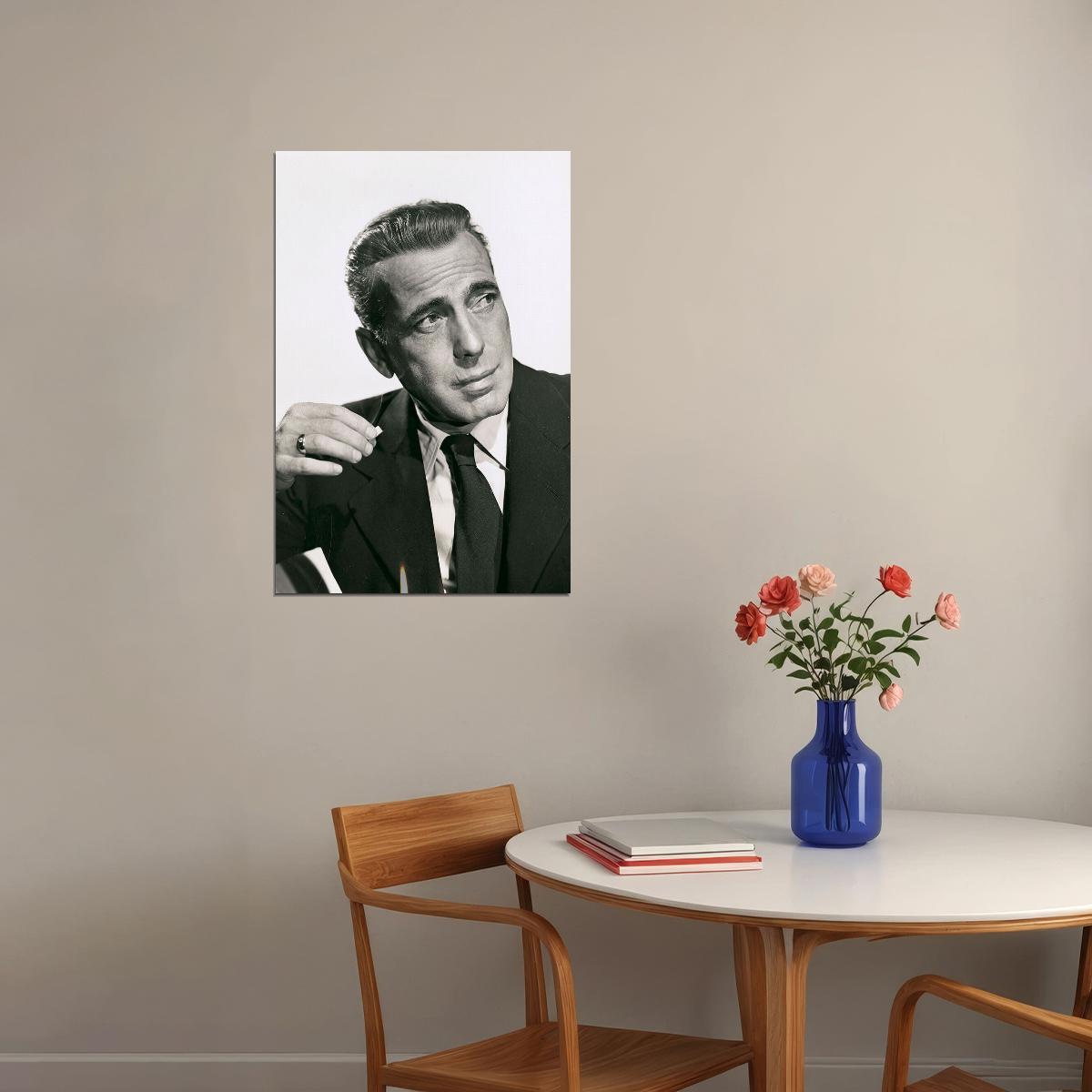 Humphrey Bogart Artist American Actress Poster Wall Art Print Home Wall Decor - xonomax
