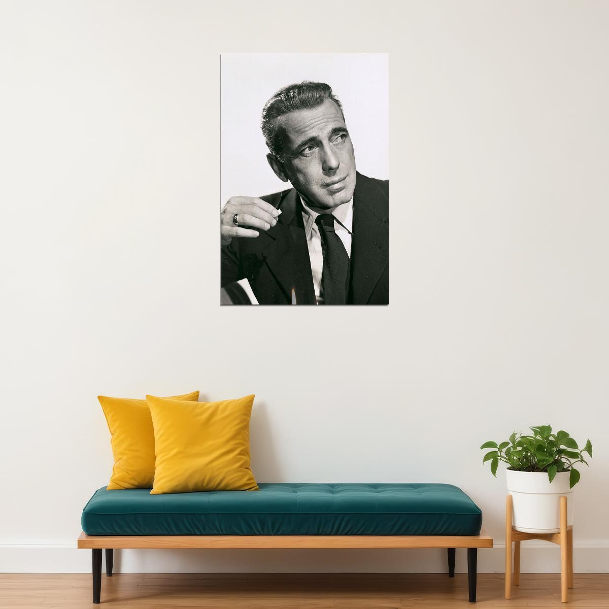 Humphrey Bogart Artist American Actress Poster Wall Art Print Home Wall Decor - xonomax