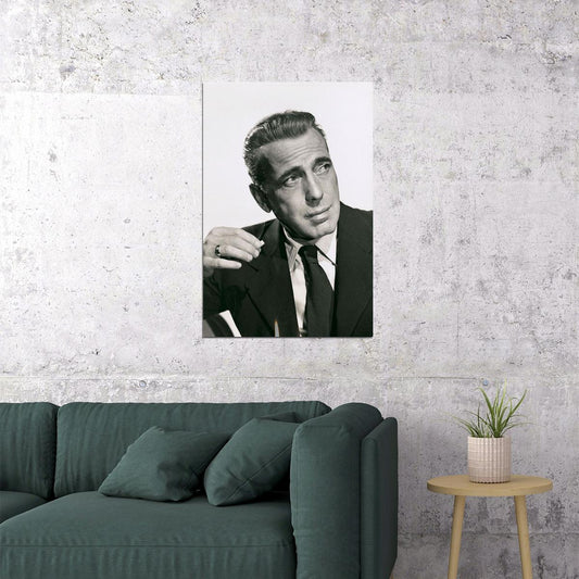 Humphrey Bogart Artist American Actress Poster Wall Art Print Home Wall Decor - xonomax