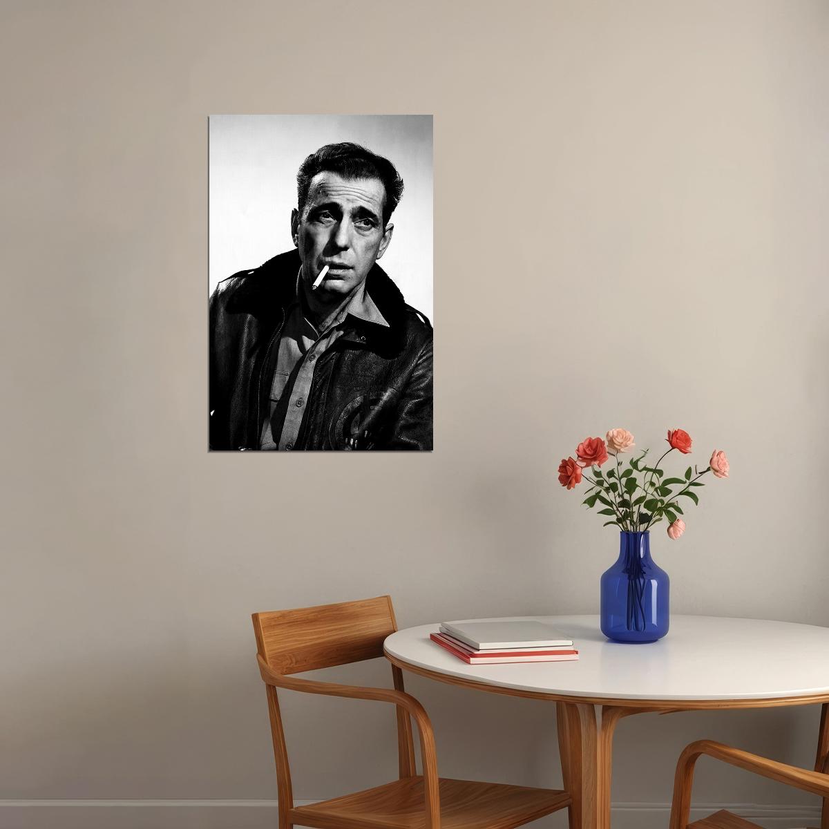 Humphrey Bogart American Actress Poster Wall Art Print Home Wall Decor - xonomax