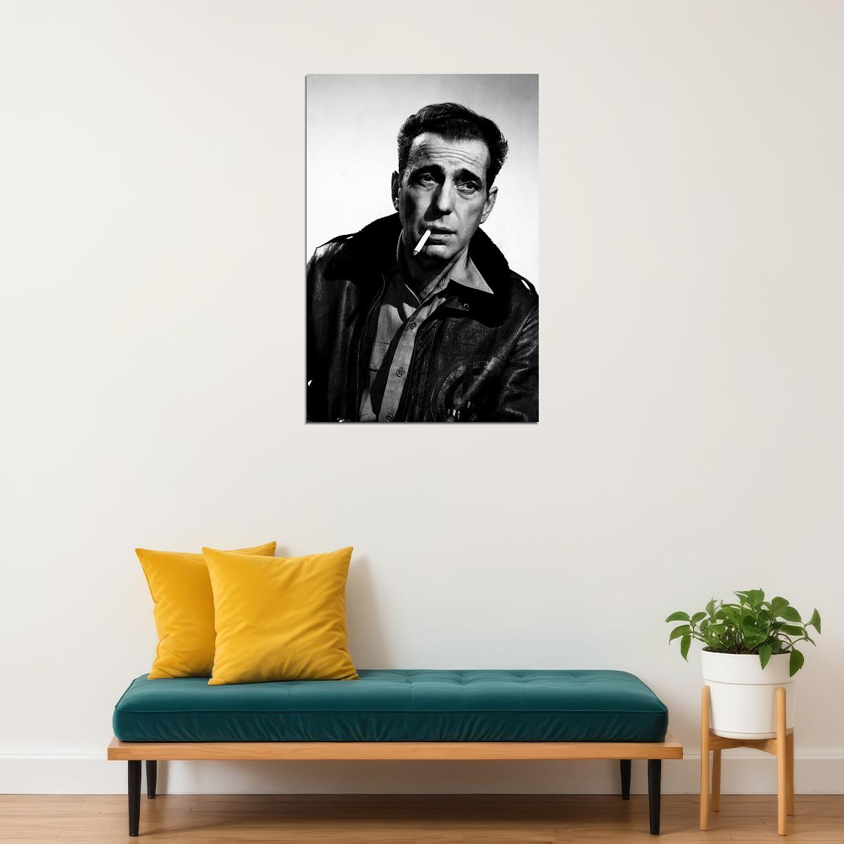 Humphrey Bogart American Actress Poster Wall Art Print Home Wall Decor - xonomax