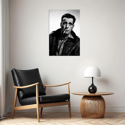 Humphrey Bogart American Actress Poster Wall Art Print Home Wall Decor - xonomax