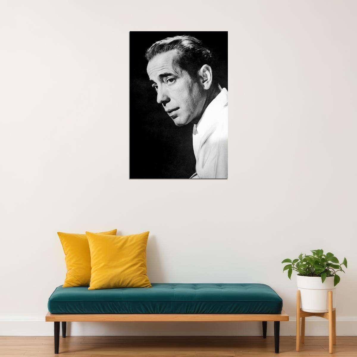 Humphrey Bogart American Actress Poster Wall Art Print Home Wall Decor - xonomax