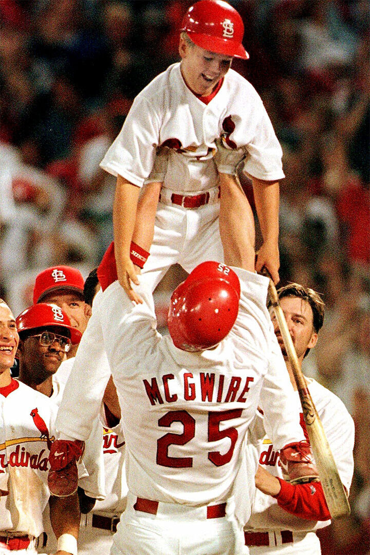 Mark Mcgwire Cardinals Baseball Poster Wall Art Print Home Wall Decor - xonomax