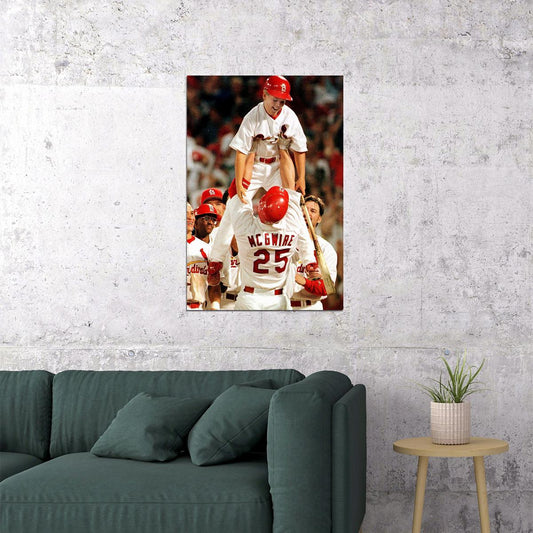 Mark Mcgwire Cardinals Baseball Poster Wall Art Print Home Wall Decor - xonomax