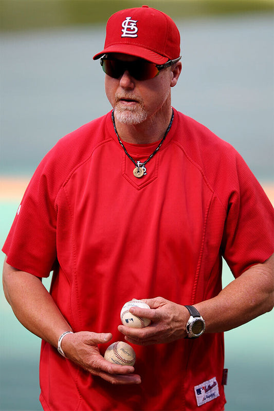 Mark Mcgwire Home Run Baseball Athlete Poster Wall Art Print Home Wall Decor - xonomax