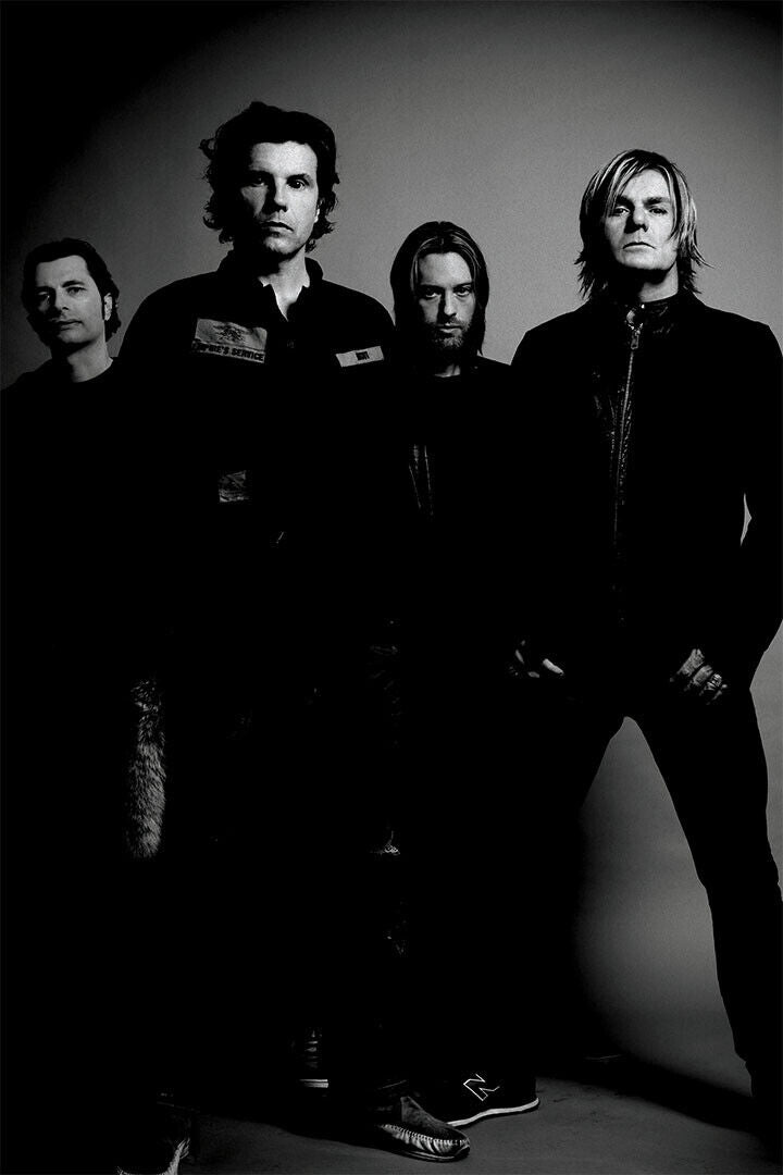 The Cult Rock Group Pose 1985 Metal Poster Wall Art Print Home Wall Decor - xonomax