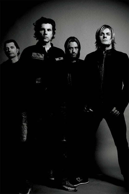 The Cult Rock Group Pose 1985 Metal Poster Wall Art Print Home Wall Decor - xonomax