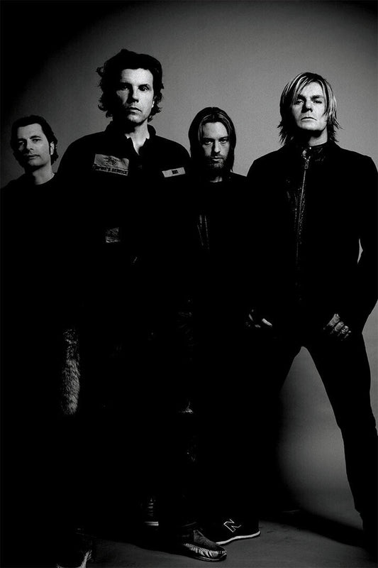 The Cult Rock Group Pose 1985 Metal Poster Wall Art Print Home Wall Decor - xonomax