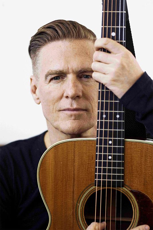 Bryan Adams With Guitar Artist Singer Musician Poster Wall Art Print Home Wall Decor - xonomax