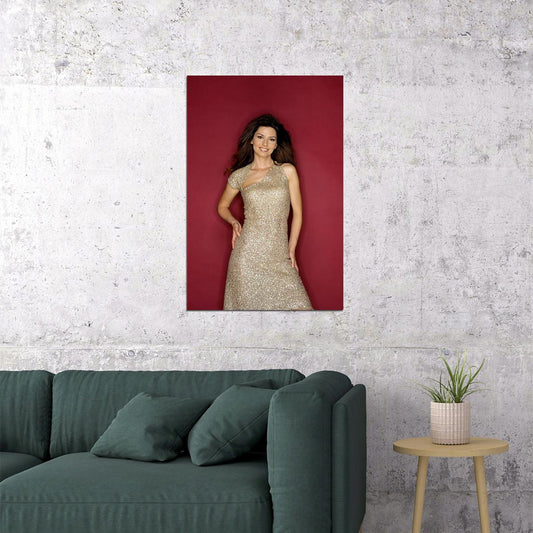 Shania Twain Musician Songwriter Artist Poster Wall Art Print Home Wall Decor - xonomax