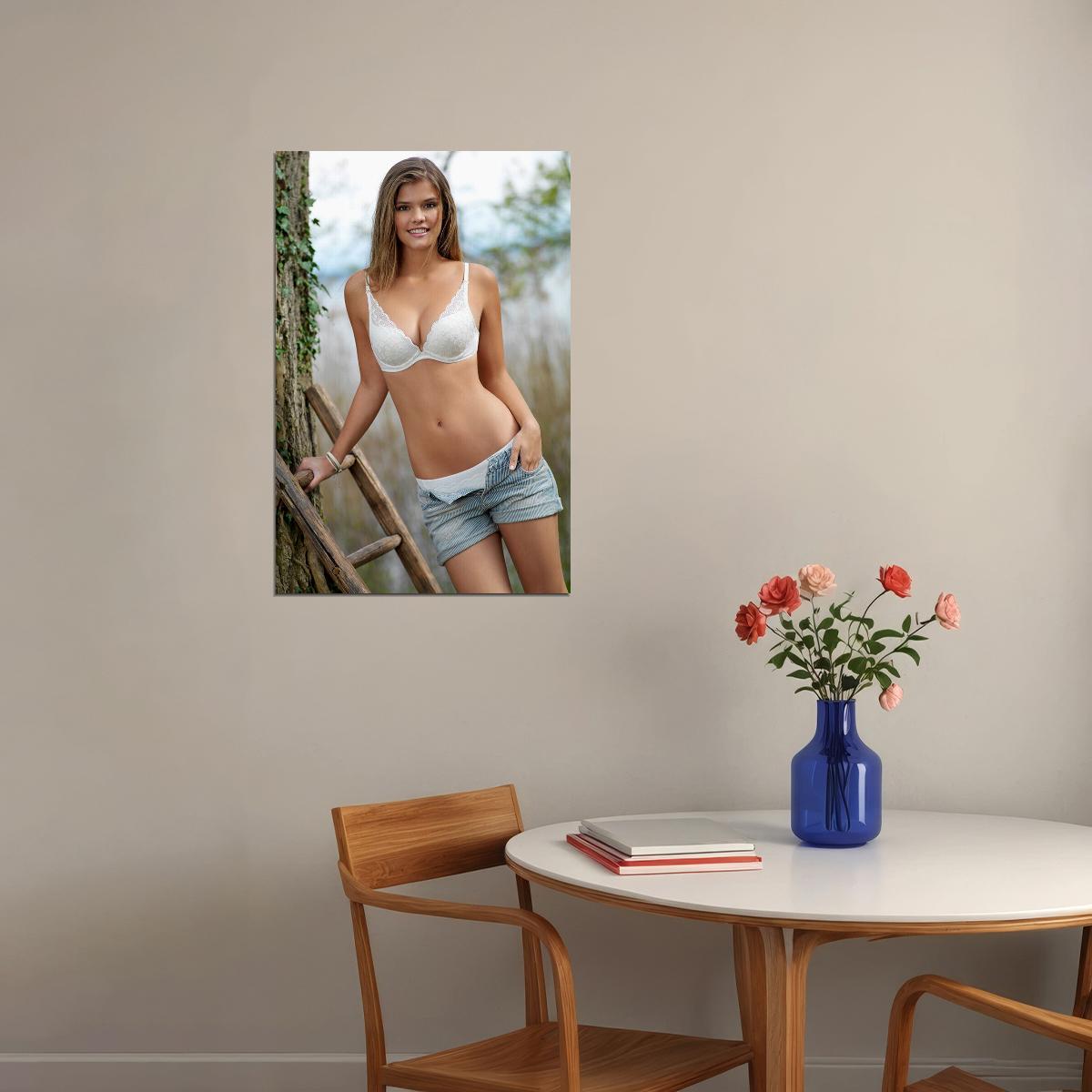 Babes In The Woods Posed Nature Model Poster Wall Art Print Home Wall Decor - xonomax