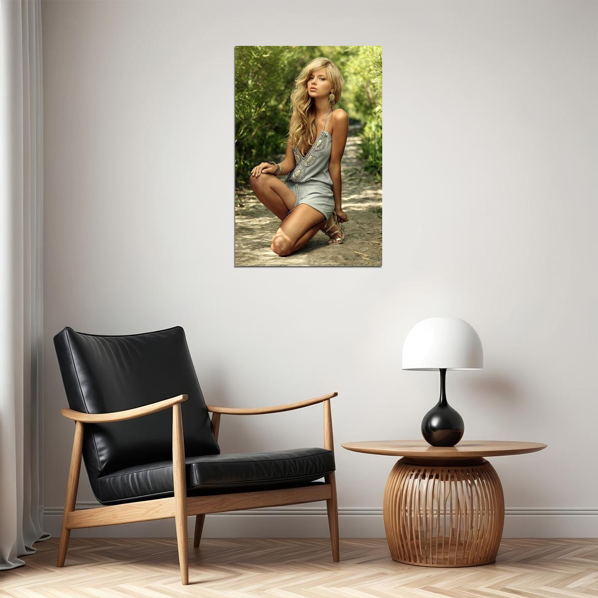 Babes In The Woods Blonde Hair Female Model Poster Wall Art Print Home Wall Decor - xonomax