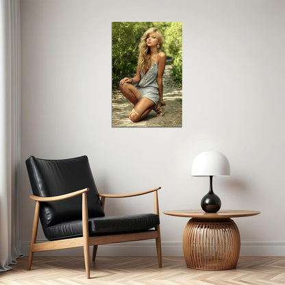 Babes In The Woods Blonde Hair Female Model Poster Wall Art Print Home Wall Decor - xonomax