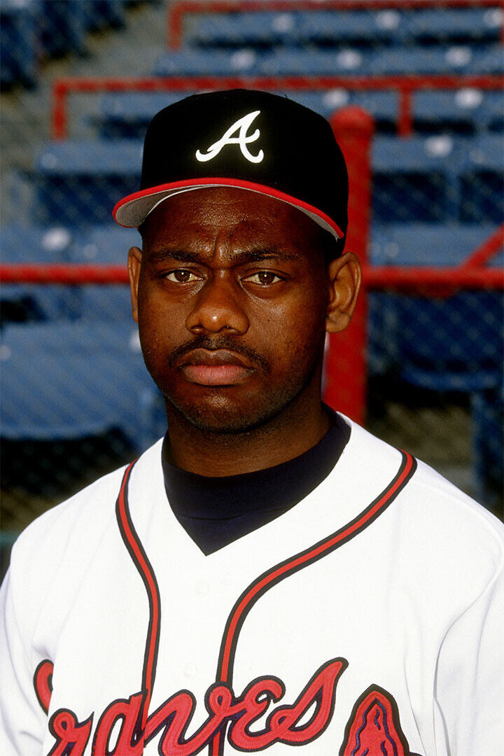 Marquis Grissom Athlete Atlanta Sport Poster Wall Art Print Home Wall Decor - xonomax