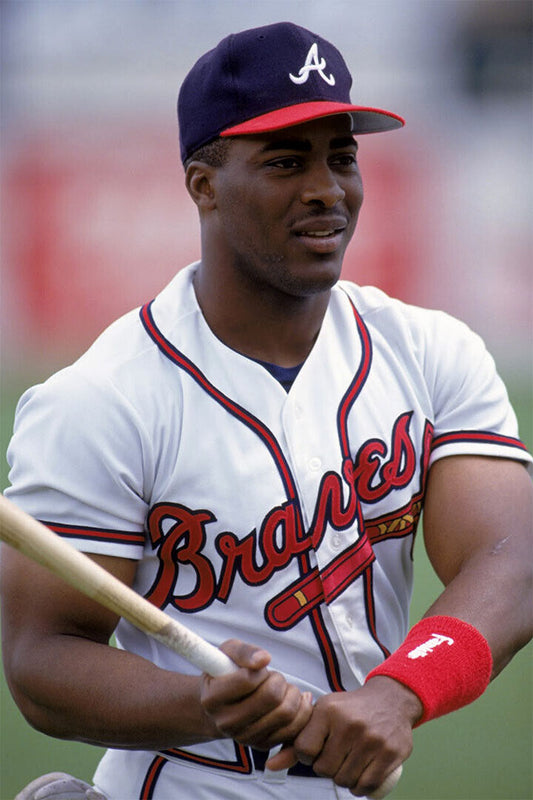 Baseball Ron Gant Athlete Atlanta Poster Wall Art Print Home Wall Decor - xonomax