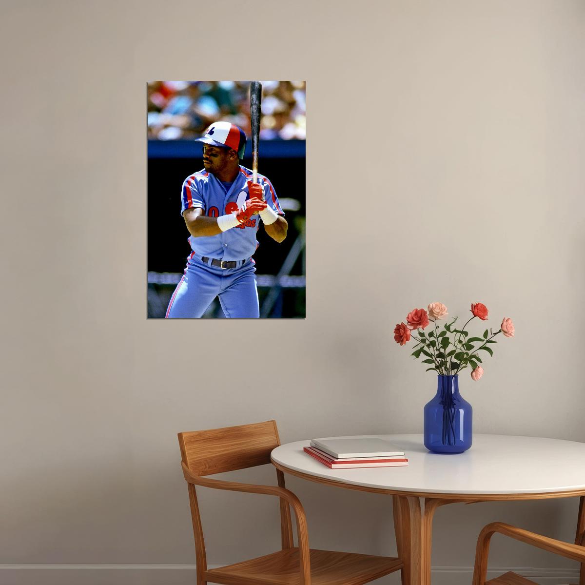 Baseball Tim Raines Chicago Poster Wall Art Print Home Wall Decor - xonomax