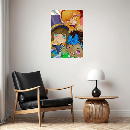 A Puff In Time Gaming Marijuana Theme Characters Poster Wall Art Print Home Wall Decor