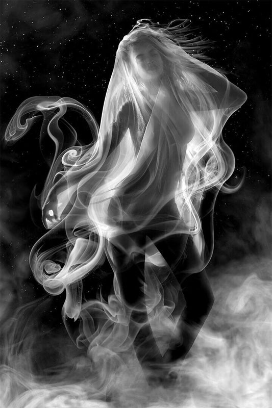 Holy Smoke Black White Picture Poster Wall Art Print Home Wall Decor - xonomax