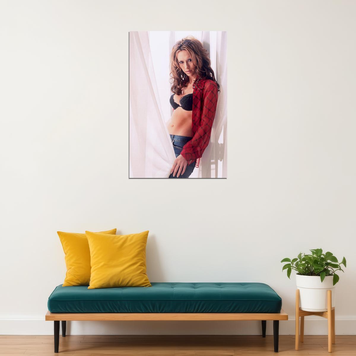 Jennifer Love Hewitt Cool Posed Songwriter Poster Wall Art Print Home Wall Decor - xonomax