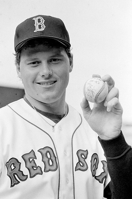 Roger Clemens Boston Baseball Poster Wall Art Print Home Wall Decor - xonomax