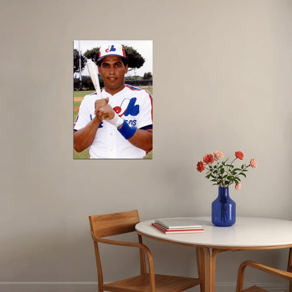 Baseball Andres Galarraga Expos Sports Poster Wall Art Print Home Wall Decor - xonomax
