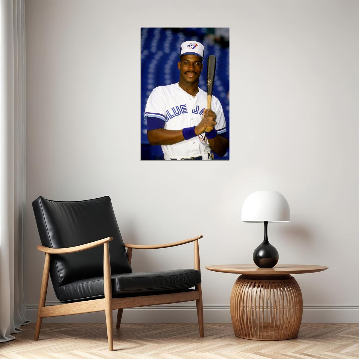 Baseball Fred Mcgriff Athlete Toronto Poster Wall Art Print Home Wall Decor - xonomax