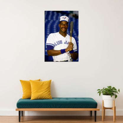 Baseball Fred Mcgriff Athlete Toronto Poster Wall Art Print Home Wall Decor - xonomax