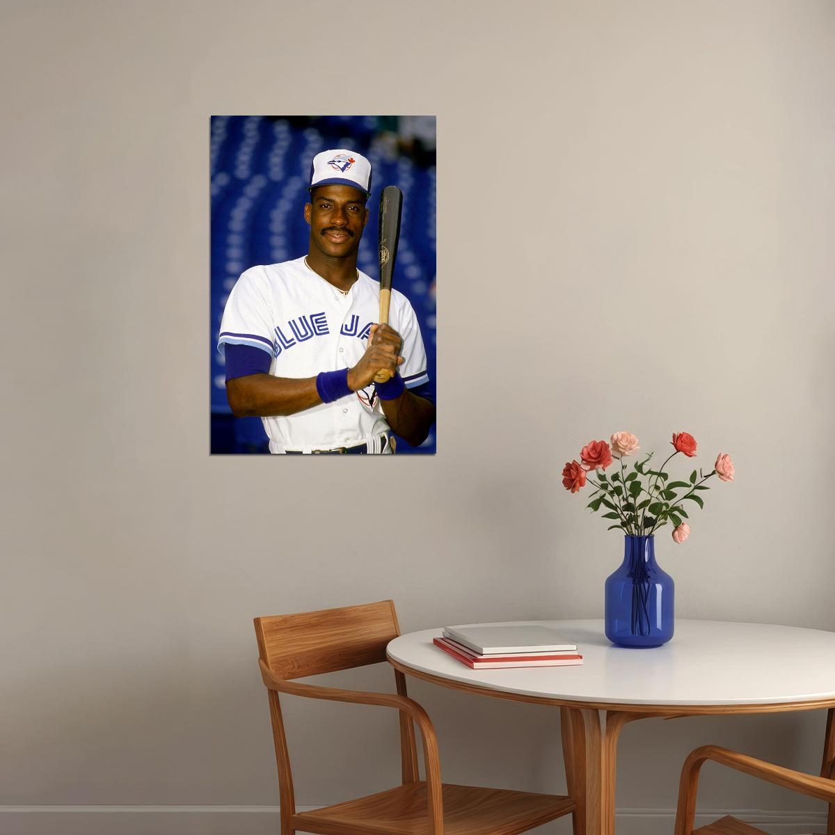 Baseball Fred Mcgriff Athlete Toronto Poster Wall Art Print Home Wall Decor - xonomax