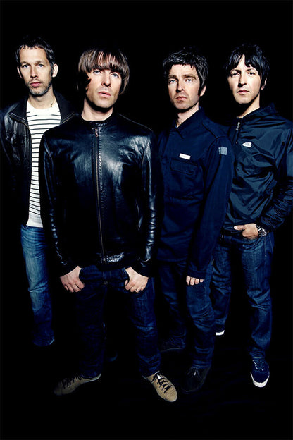 Oasis British Music Group Musicians Picture Poster Wall Art Print Home Wall Decor - xonomax
