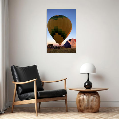 Ballooning Sports Landscape Picture Poster Wall Art Print Home Wall Decor - xonomax