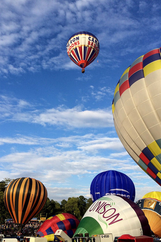 Ballooning Sports Landscape Poster Wall Art Print Home Wall Decor - xonomax