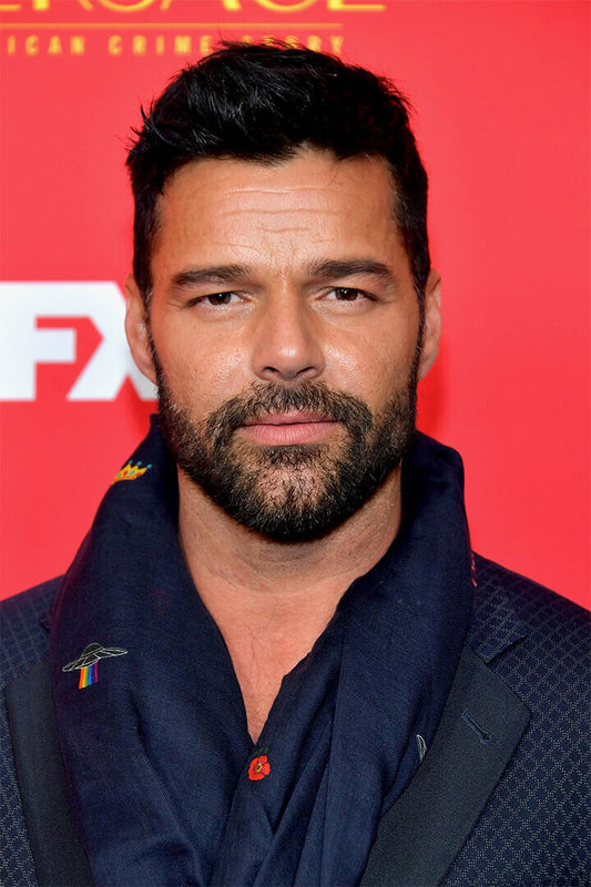 Ricky Martin Looking Across Artist Musician Poster Wall Art Print Home Wall Decor - xonomax