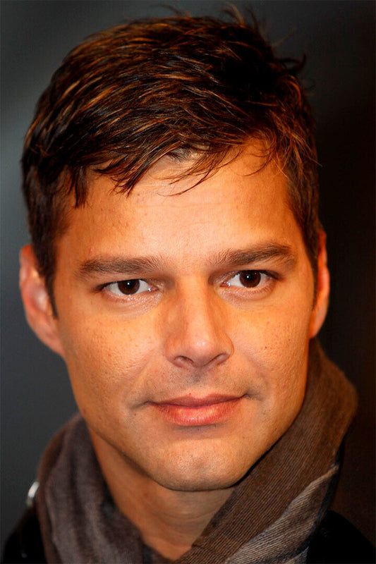 Ricky Martin Looking Across Musician Artist Poster Wall Art Print Home Wall Decor - xonomax