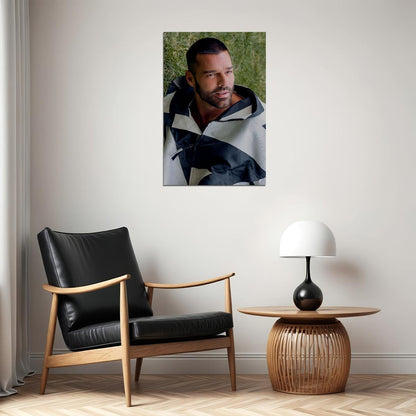 Ricky Martin Songwriter Writer Artist Poster Wall Art Print Home Wall Decor - xonomax