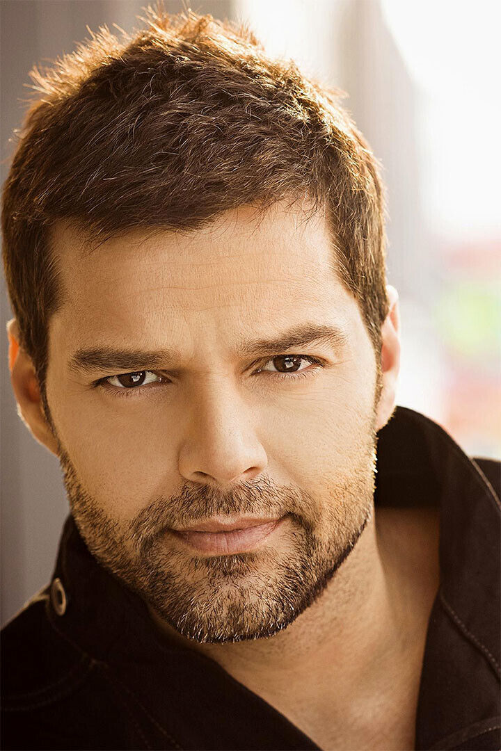 Ricky Martin Black Shirt Photo Musician Poster Wall Art Print Home Wall Decor - xonomax