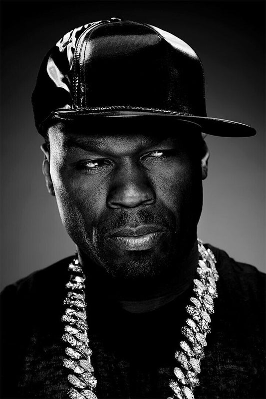 50 Cent Posed Rapper Actor Artist Poster Wall Art Print Home Wall Decor - xonomax