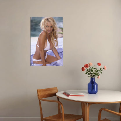 Pam Anderson Sexy Model Beautiful Female Poster Wall Art Print Home Wall Decor - xonomax