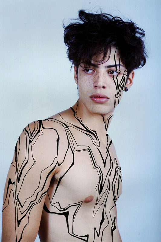 Body Art Figures Sexy Male Model Photo Poster Wall Art Print Home Wall Decor - xonomax