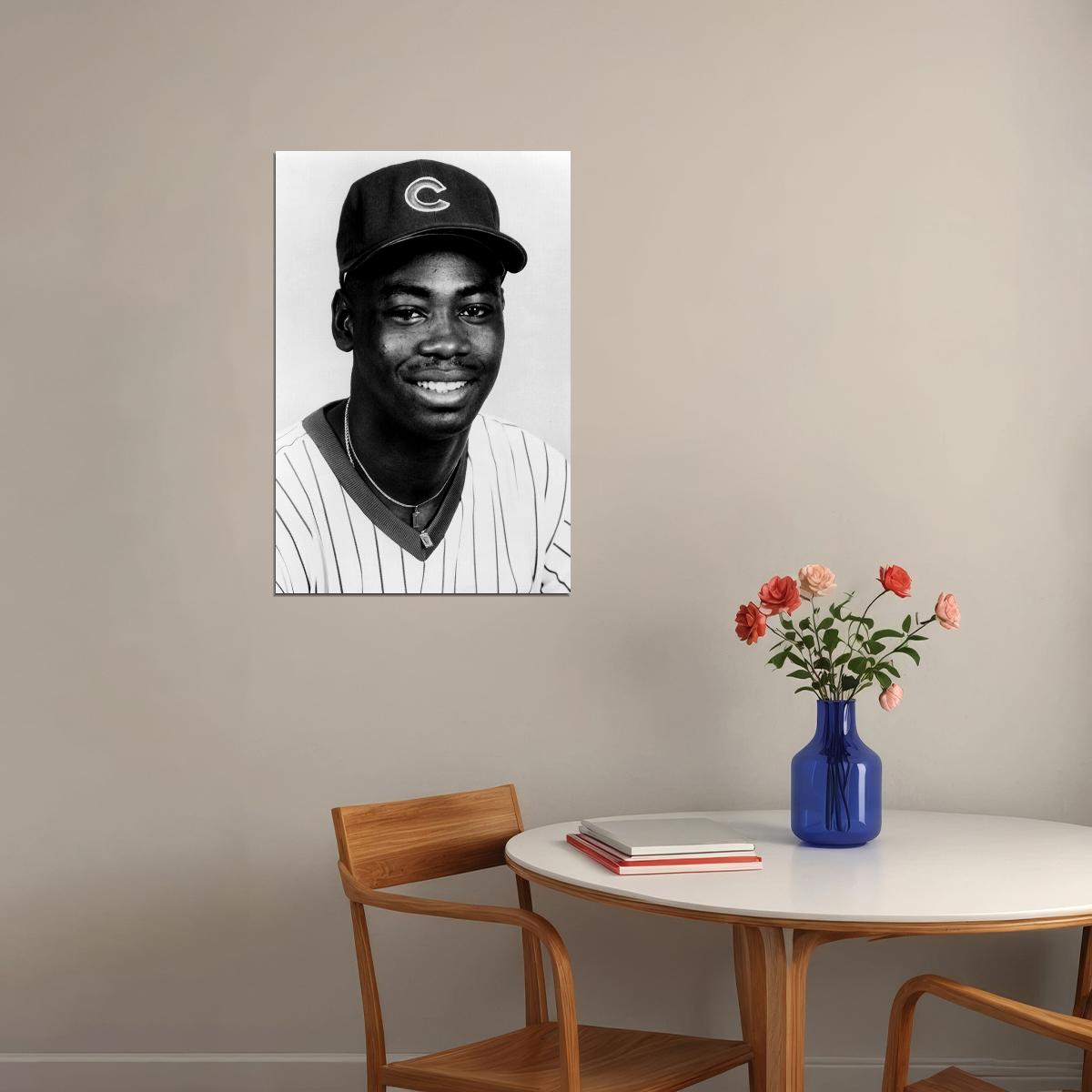 Jerome Walton Chicago Baseball Sport Poster Wall Art Print Home Wall Decor - xonomax
