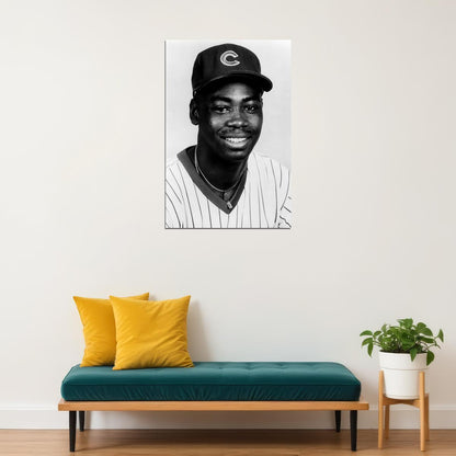 Jerome Walton Chicago Baseball Sport Poster Wall Art Print Home Wall Decor - xonomax