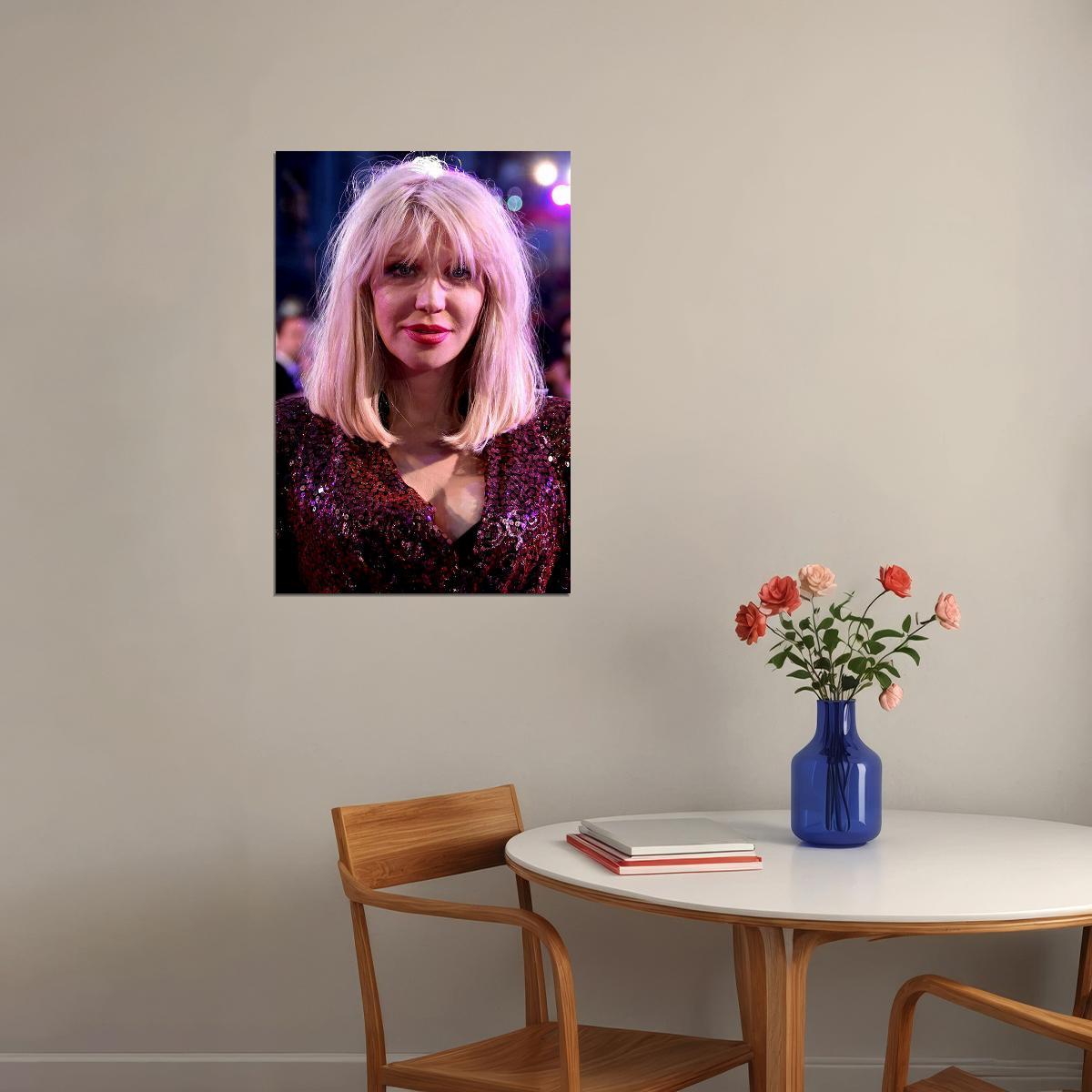 Courtney Love Musician Songwriter Artist Poster Wall Art Print Home Wall Decor - xonomax