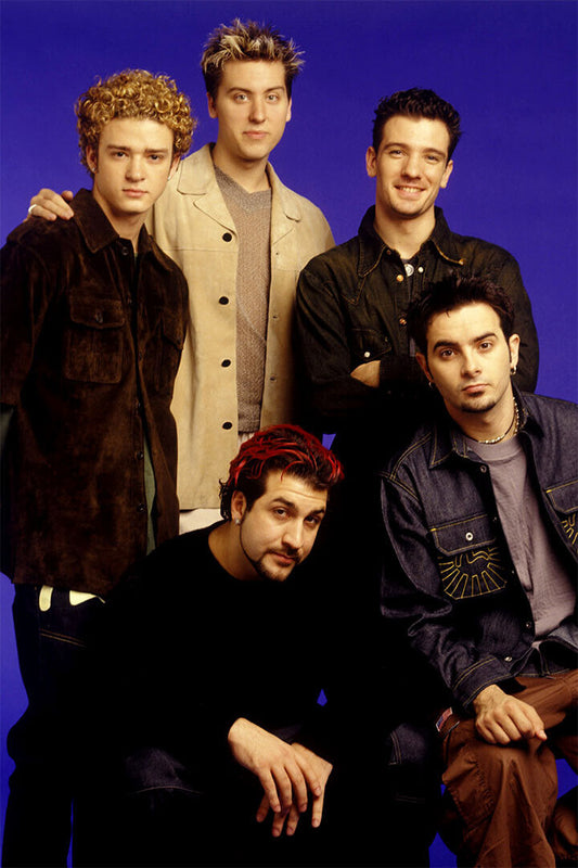 N Sync Portrait Pop Music Boy Group Musician Poster Wall Art Print Home Wall Decor - xonomax