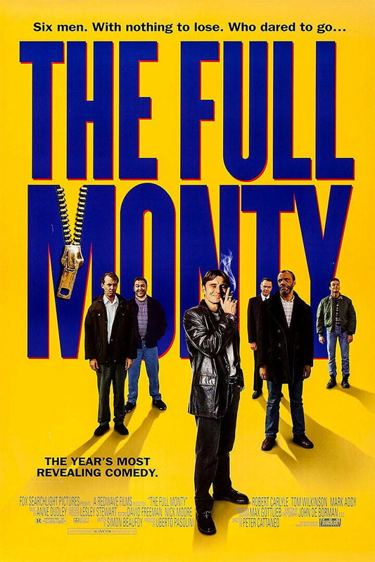 The Full Monty Movie Comedy Drama Poster Wall Art Print Home Wall Decor
