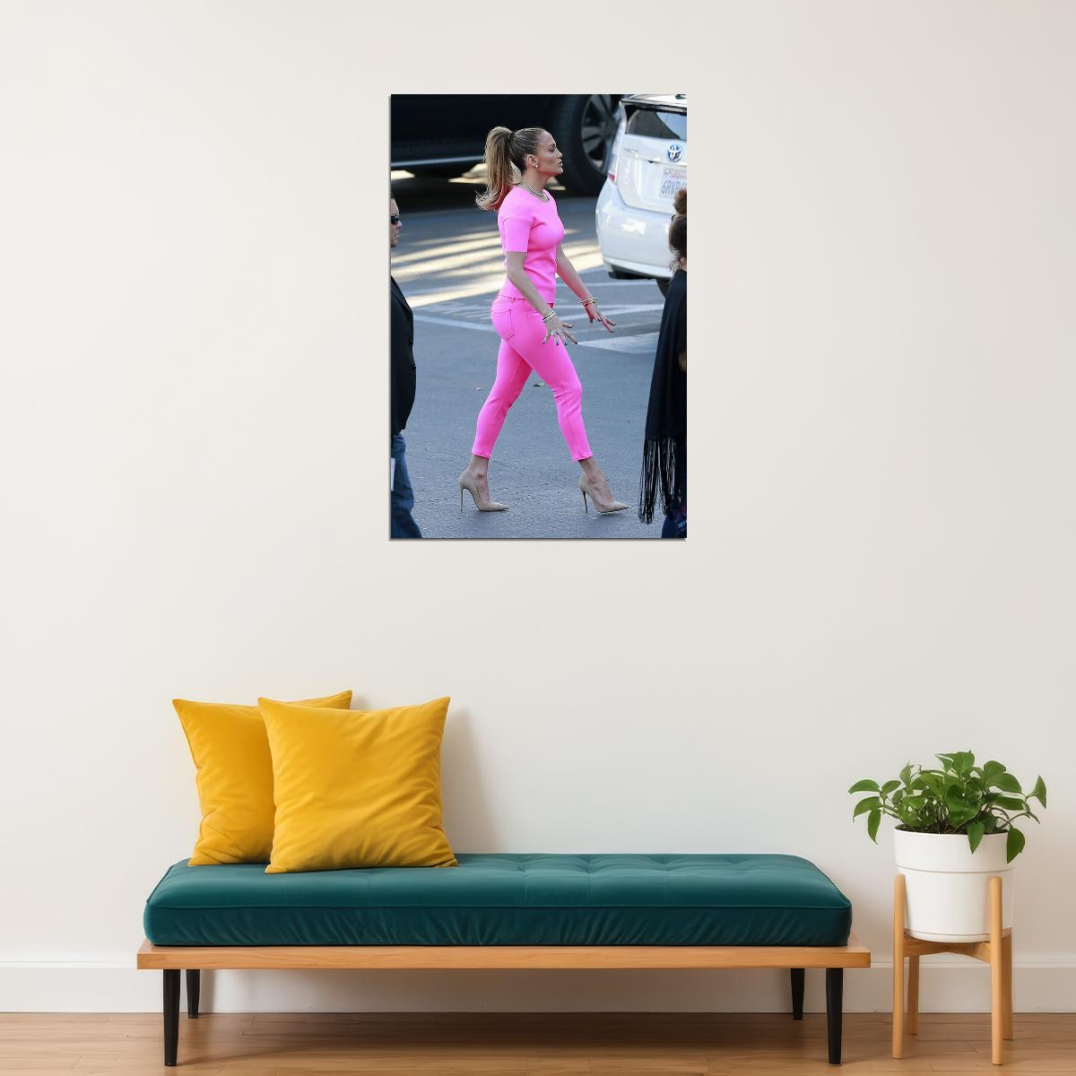 Jennifer Lopez Producer Music Artist Poster Wall Art Print Home Wall Decor - xonomax