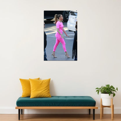 Jennifer Lopez Producer Music Artist Poster Wall Art Print Home Wall Decor - xonomax