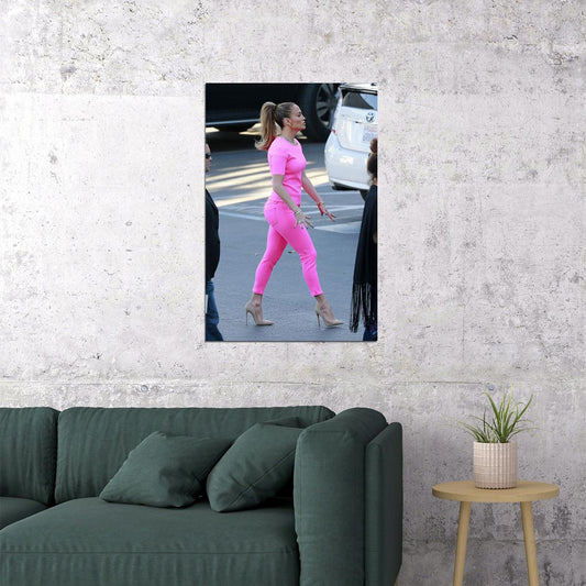 Jennifer Lopez Producer Music Artist Poster Wall Art Print Home Wall Decor - xonomax